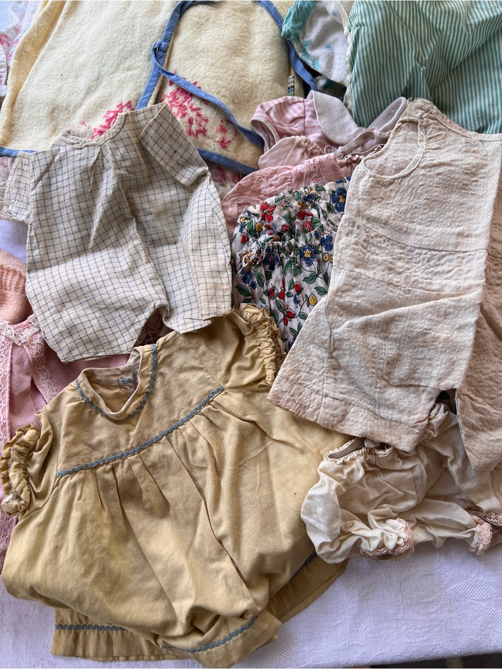 Antique Baby Doll Clothing & Accessories Bundle - Picture 11 of 11